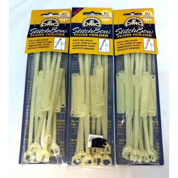 DMC StitchBow Floss Holder 30-Pack For Embroidery & Cross-Stitching - Picture 1 of 4
